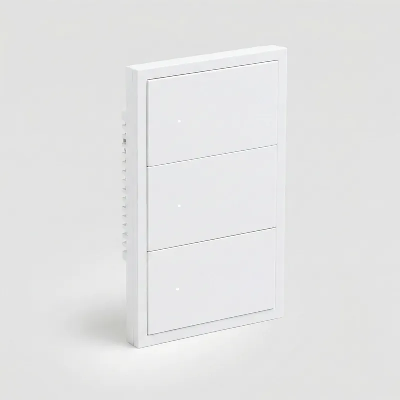 Keypad Premium Zigbee 3 Botões Branco